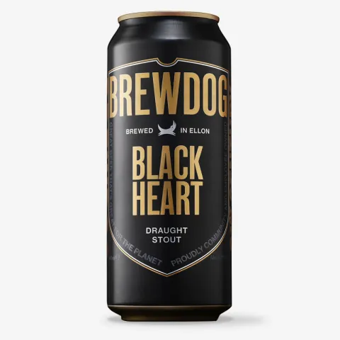 BrewDog Black Heart Draught Stout 0,44l