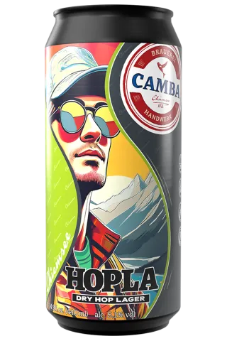 Camba Chiemsee HopLa Dry Hop Lager 0,44l